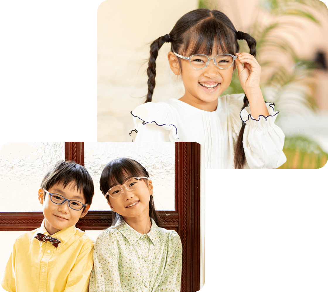 安心して選べる「s and h kids」のメガネ